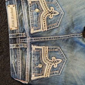 Rock Revival Betty Mid-Rise Boot Jeans Sz 27